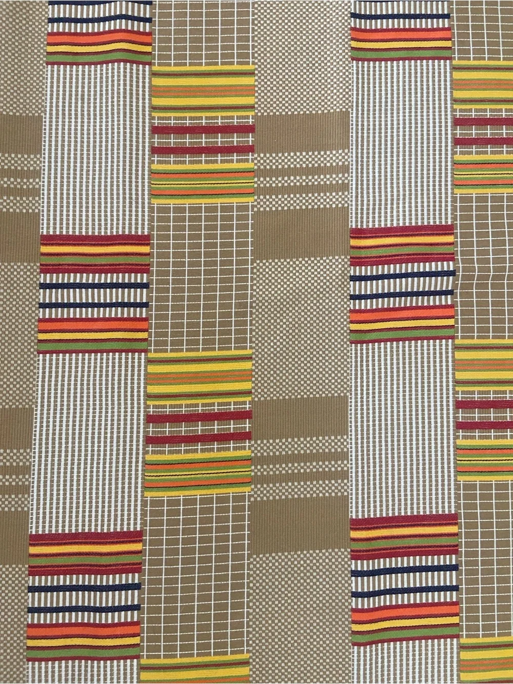 Kente-style Woven Fabric